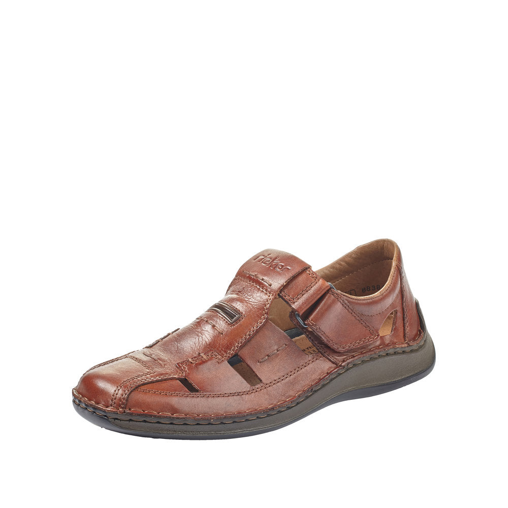 Rieker 05284-24 Axel Brown Shoe