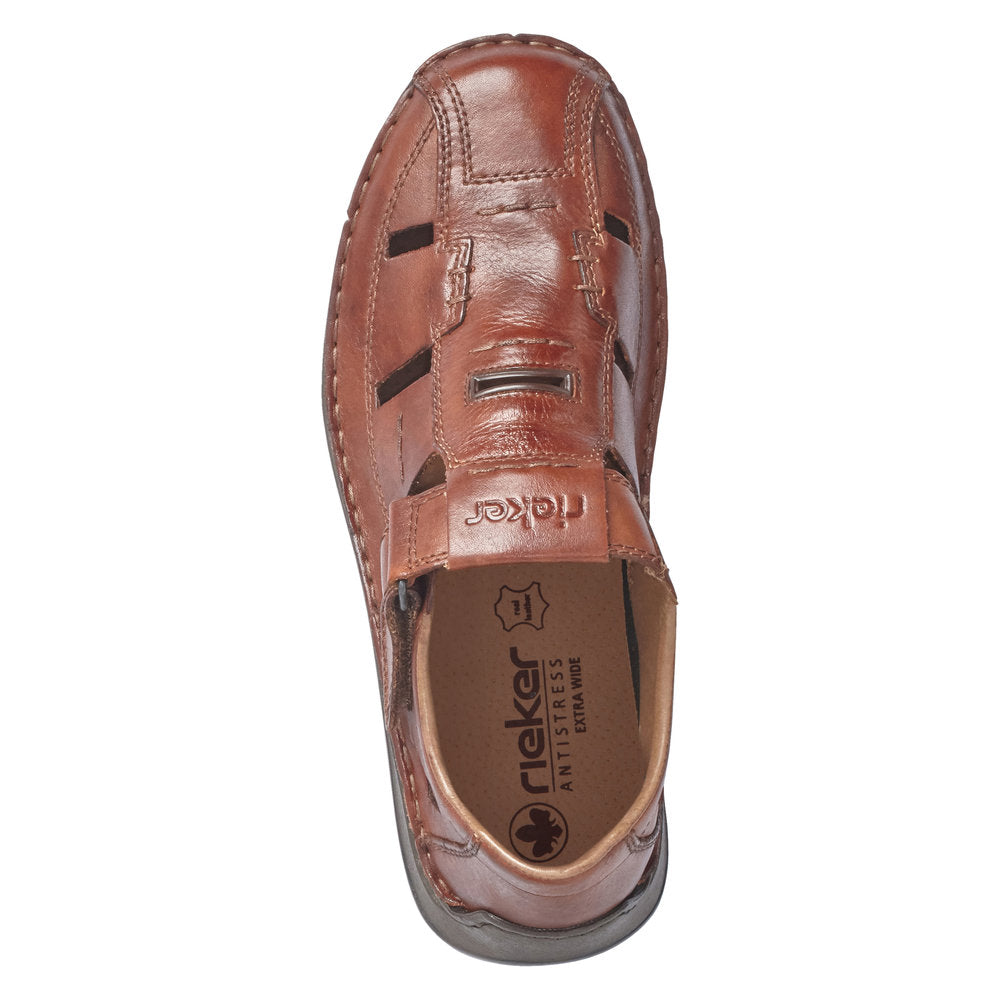 Rieker 05284-24 Axel Brown Shoe