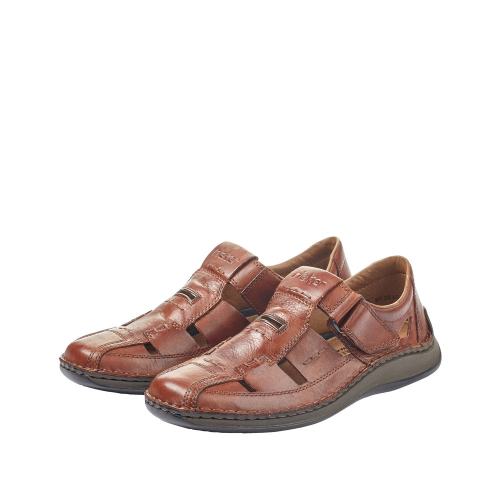 Rieker 05284-24 Axel Brown Shoe