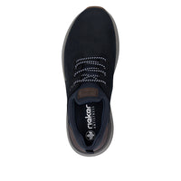 Rieker 06050-14 Mens Blue Shoes