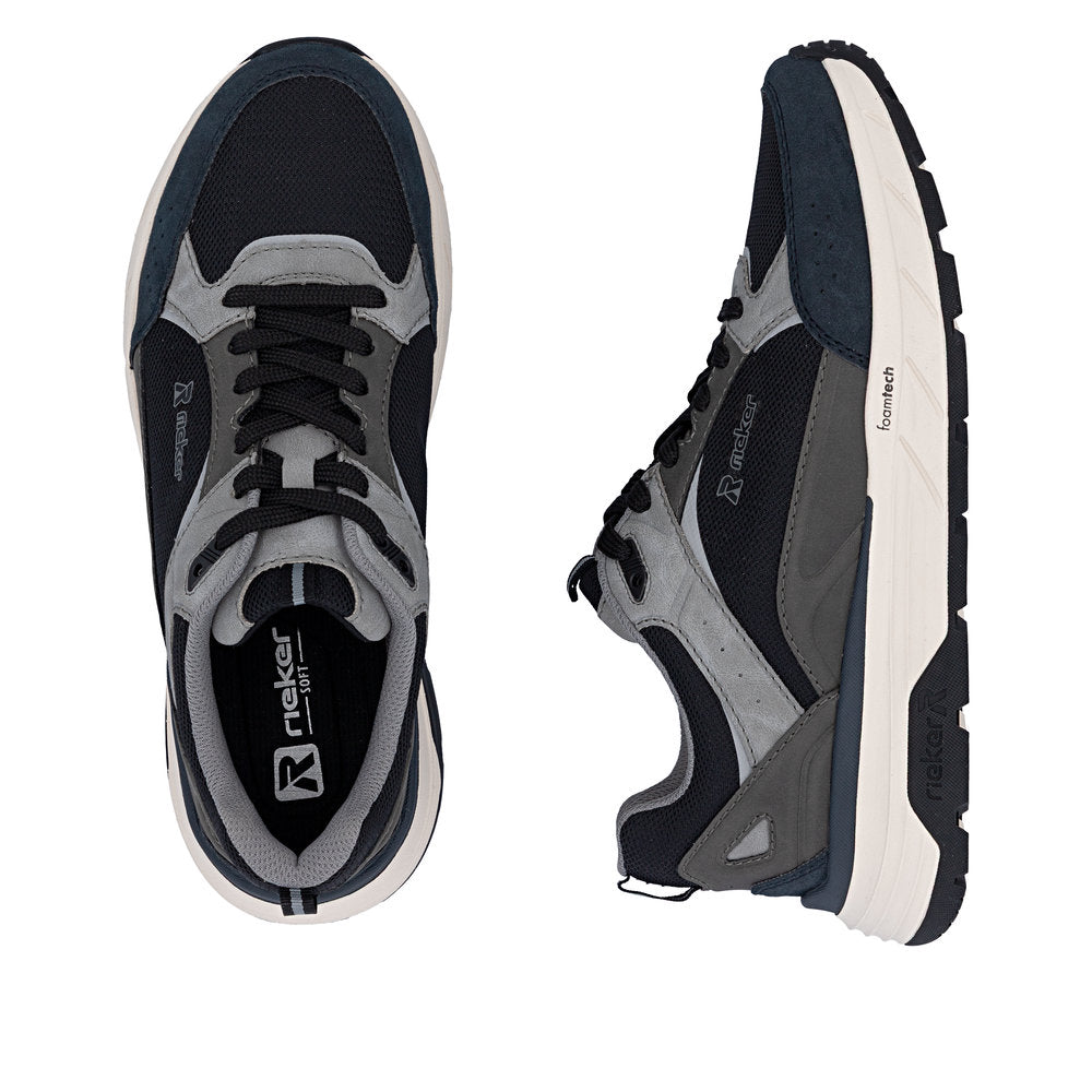Rieker 06101-00 Thorben Black Shoe
