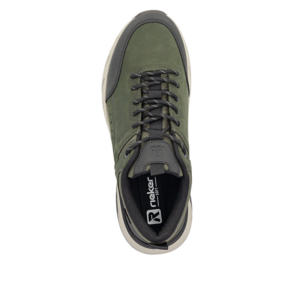 Rieker 06103-54 Thorben Schwarz/Moor Shoe