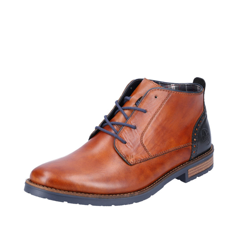 Rieker 14605-22 Brown/Navy Boot