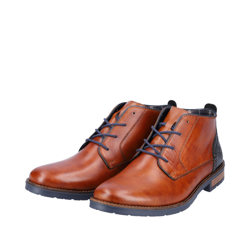 Rieker 14605-22 Brown/Navy Boot