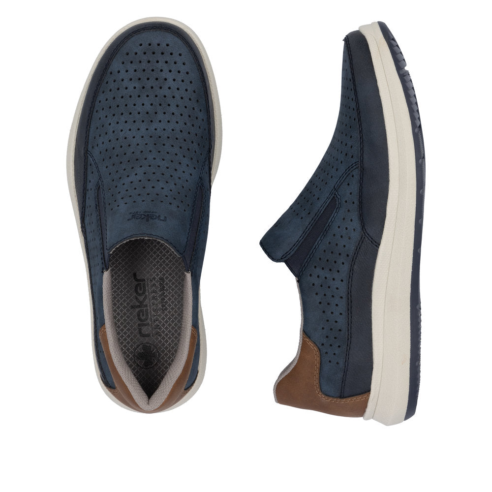 Rieker 16952-14 Reinhard Blue Shoe