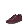 ECCO Soft 2.0 206503 02385 Lace Up Leather Fig Shoe