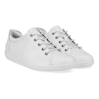 Ecco Soft 2.0 206503-01007 White Shoe