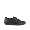 Ecco Soft 2.0 206513-56723 Black With Black Sole 2-strap Shoe