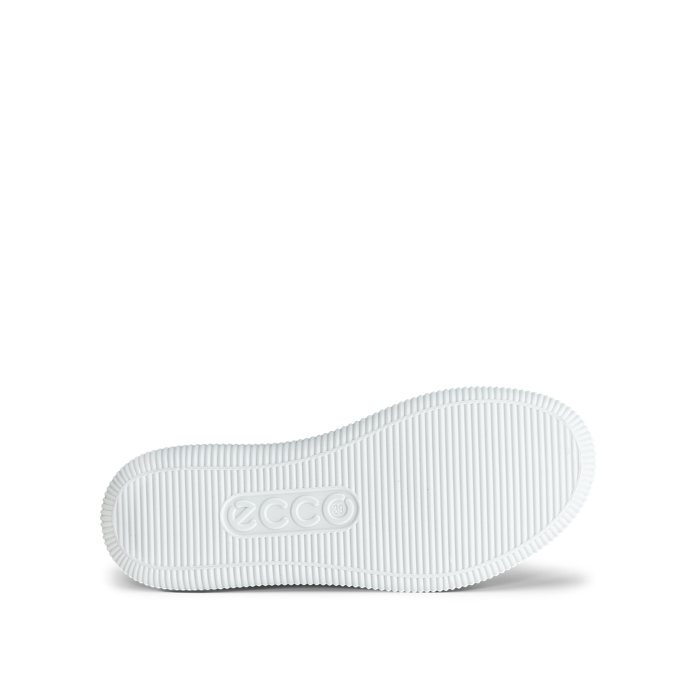 Ecco Soft Zero W Lace Up White/Shadow White Shoe - 22025352292