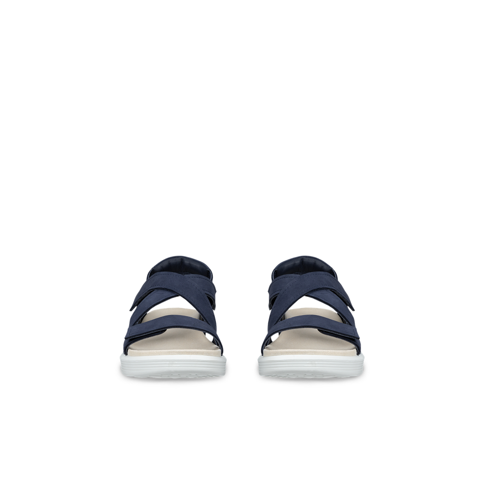Ecco Soft Sandal W Cross Strap Marine Sandal - 23881302038