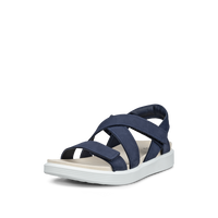 Ecco Soft Sandal W Cross Strap Marine Sandal - 23881302038