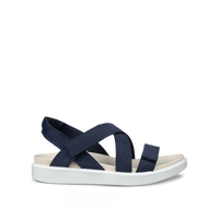 Ecco Soft Sandal W Cross Strap Marine Sandal - 23881302038