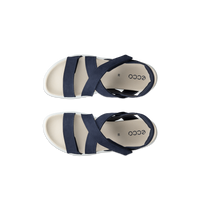 Ecco Soft Sandal W Cross Strap Marine Sandal - 23881302038