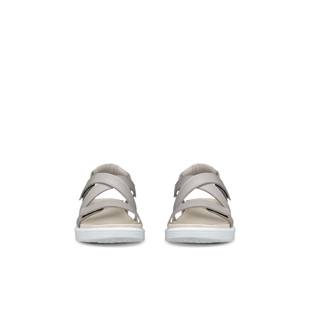Ecco Soft Sandal W Cross Strap Pure Cashmere Metallic Sandal - 23881361564