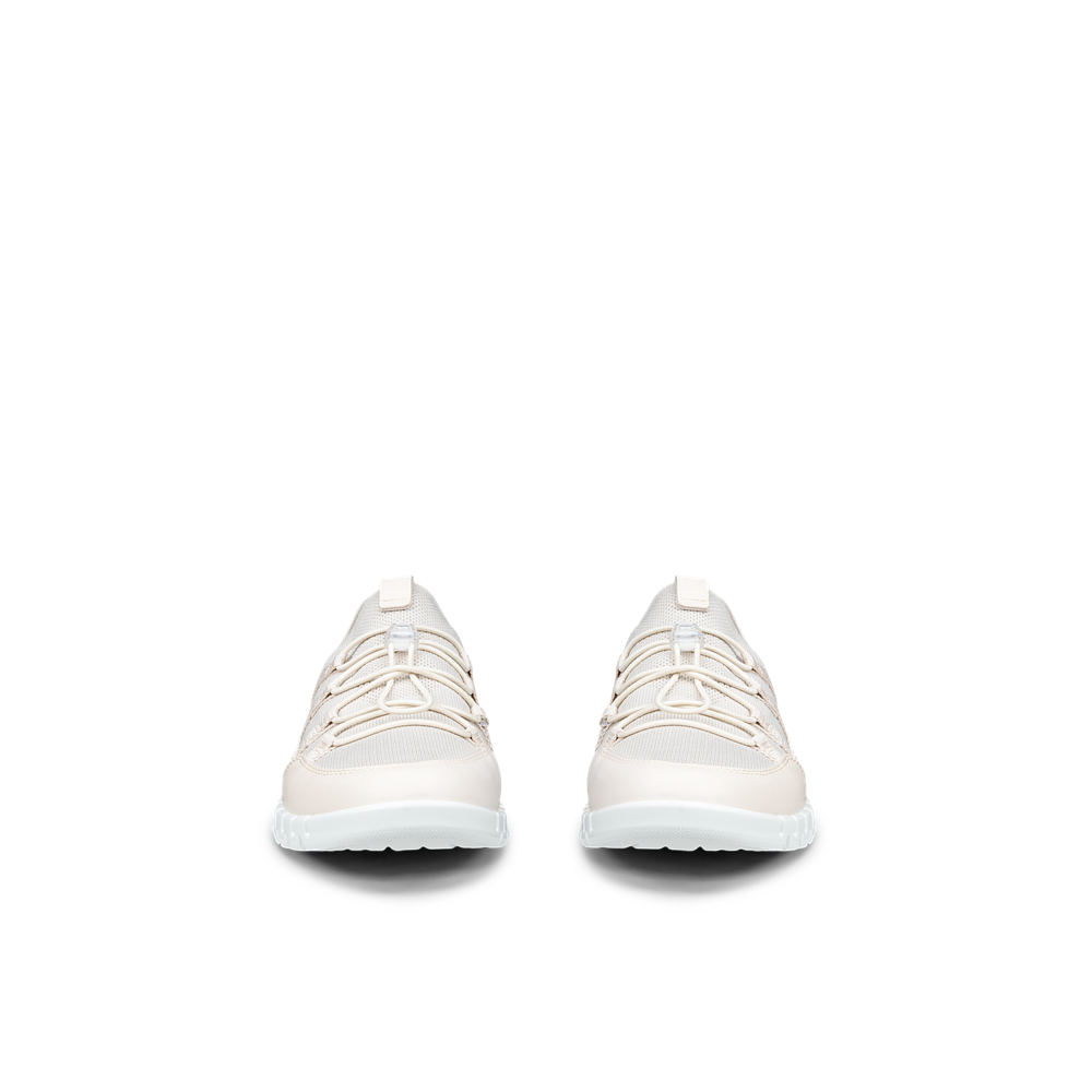 Ecco Gruuv Lite W Tex Sneaker Limestone/Gravel/Limestone Shoe - 24630361403