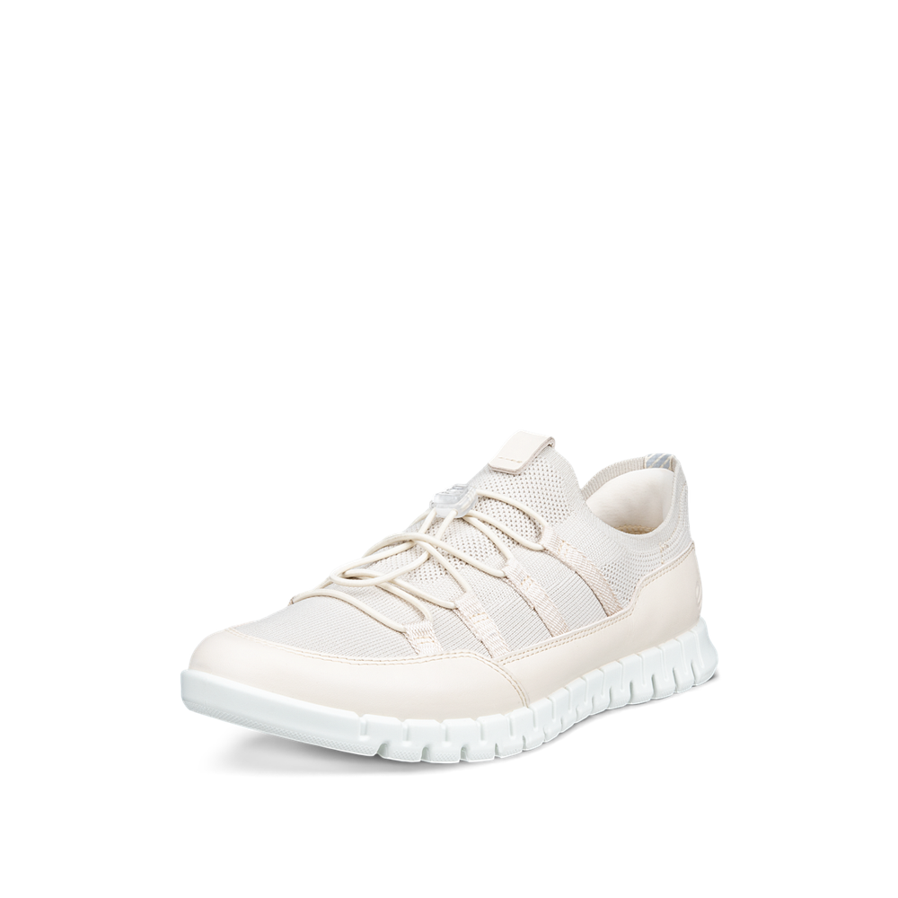 Ecco Gruuv Lite W Tex Sneaker Limestone/Gravel/Limestone Shoe - 24630361403
