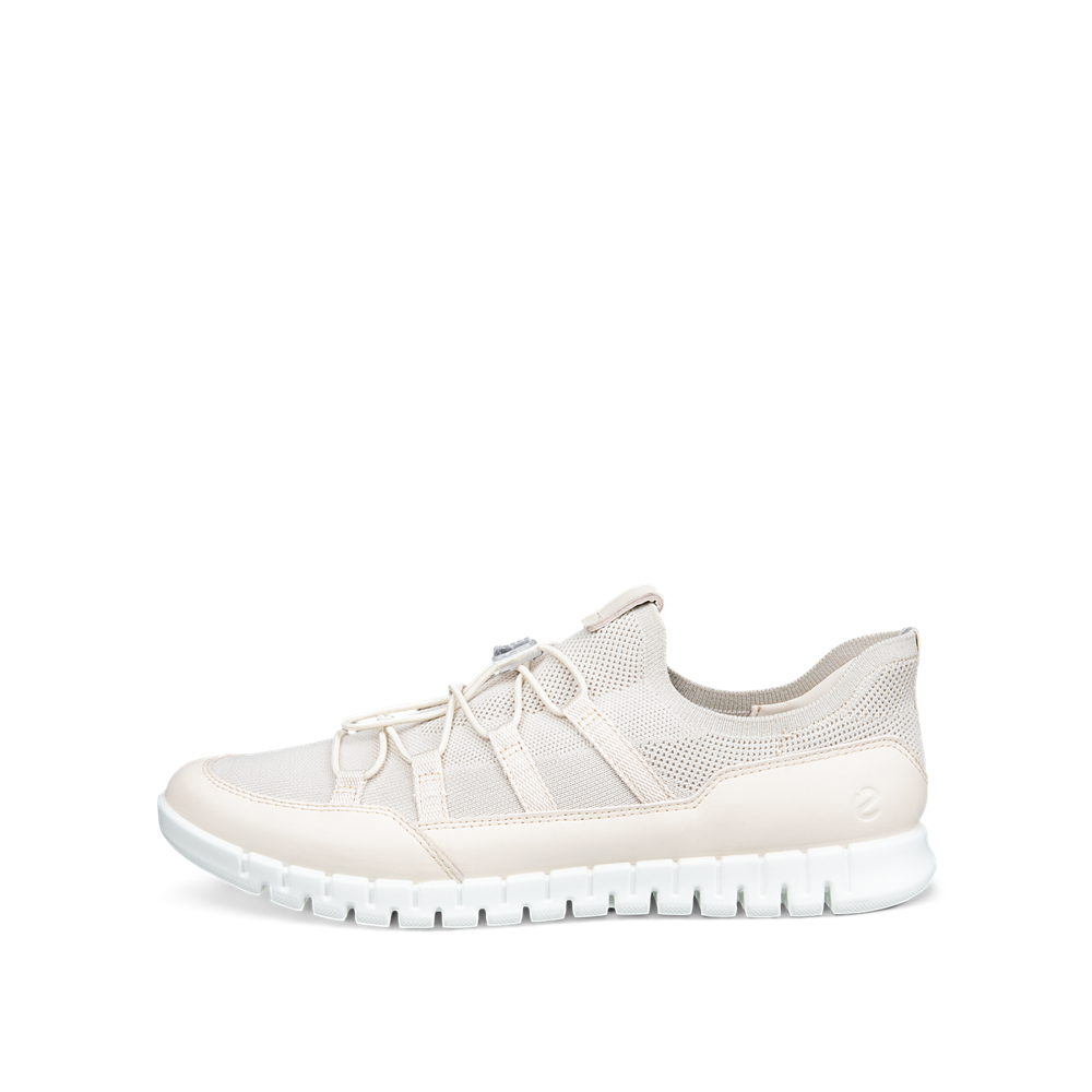 Ecco Gruuv Lite W Tex Sneaker Limestone/Gravel/Limestone Shoe - 24630361403