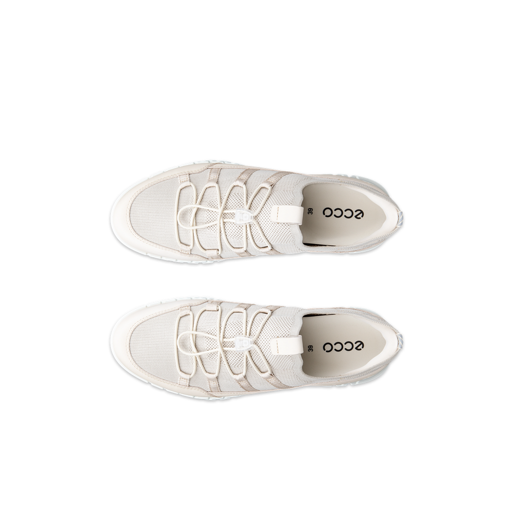 Ecco Gruuv Lite W Tex Sneaker Limestone/Gravel/Limestone Shoe - 24630361403