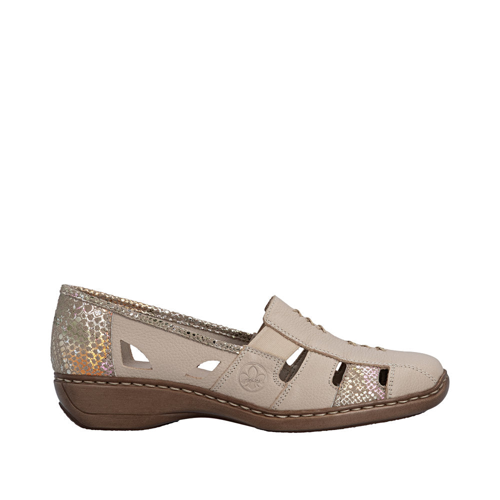 Rieker 41385-63 Doris Beige Shoe