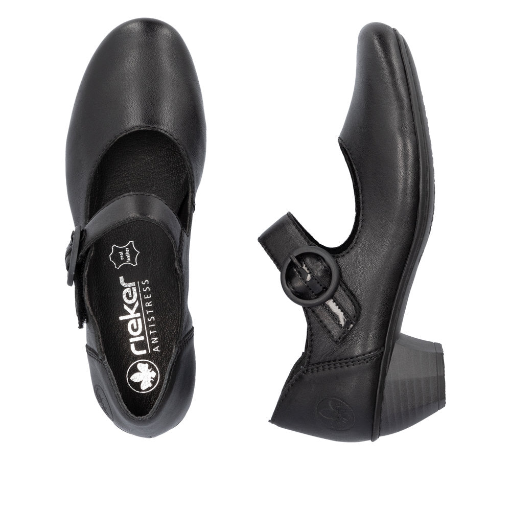 Rieker 41756-00 Mariah Black Shoe