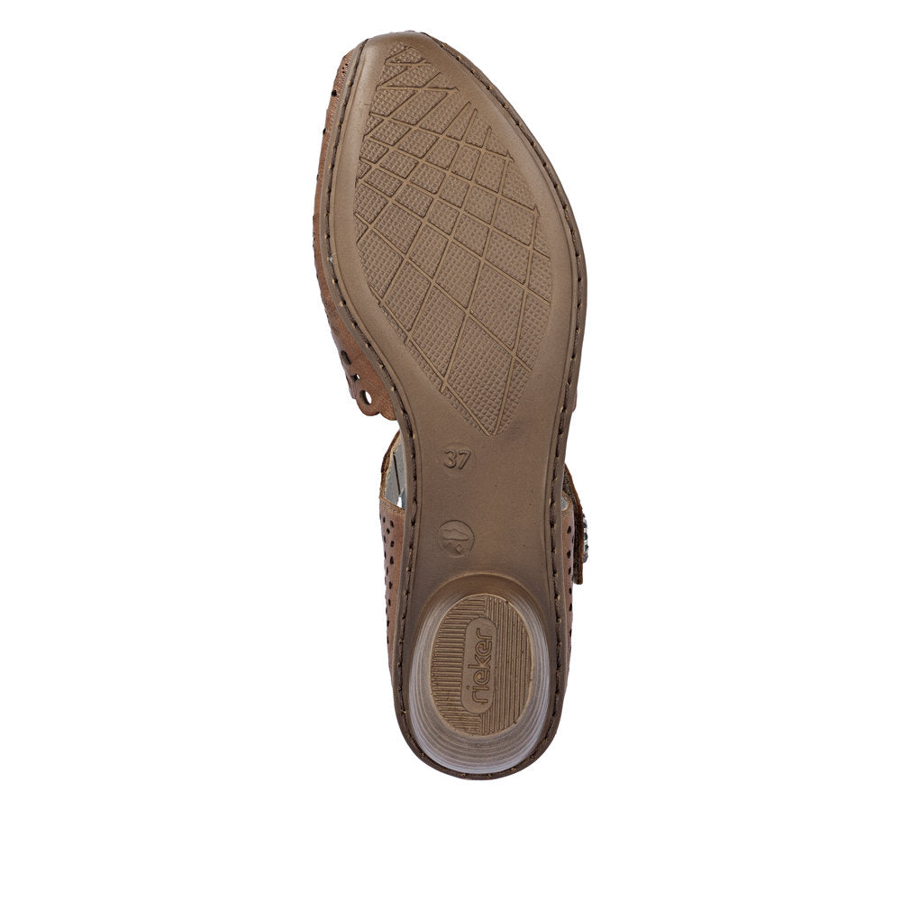 Rieker 43753-22 Mirjam Brown Shoe