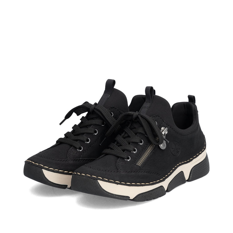 Rieker 45973-00 Womens Black Shoes