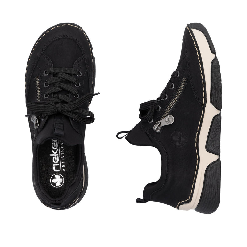 Rieker 45973-00 Womens Black Shoes