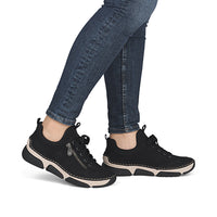 Rieker 45973-00 Womens Black Shoes