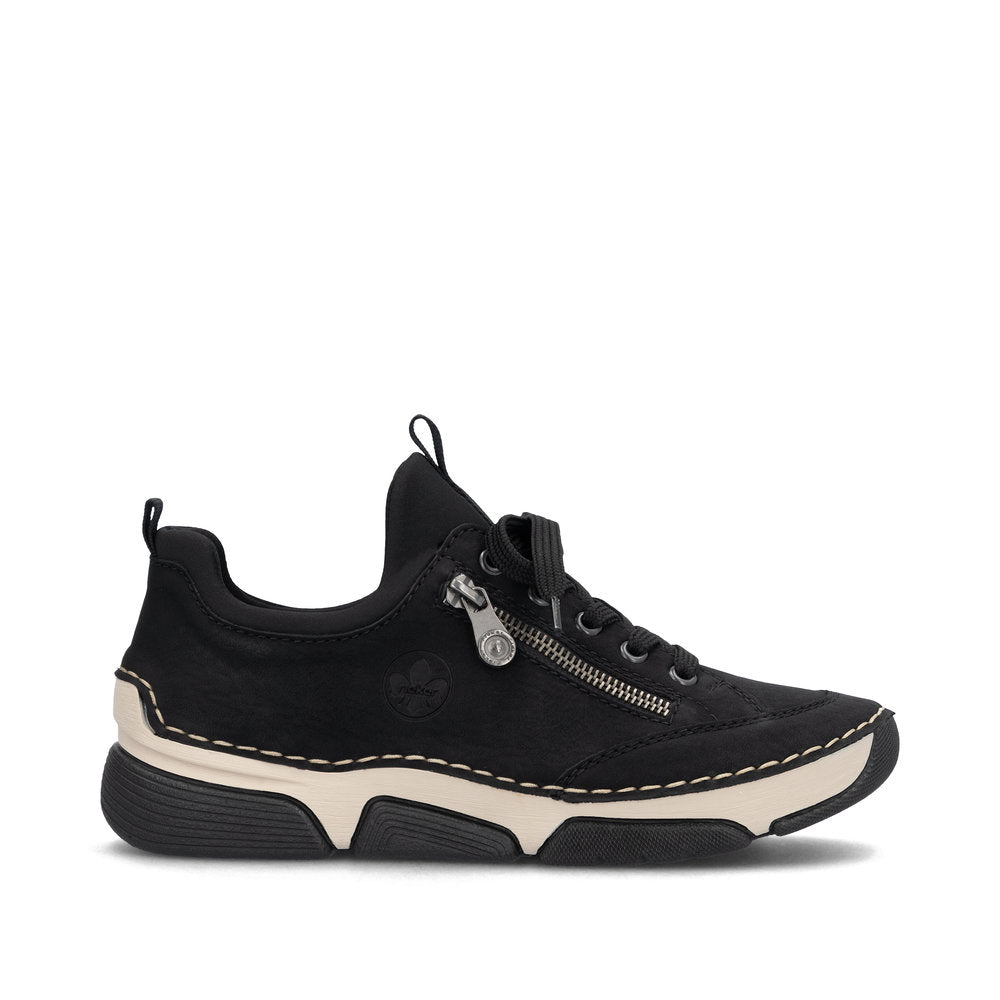 Rieker 45973-00 Womens Black Shoes
