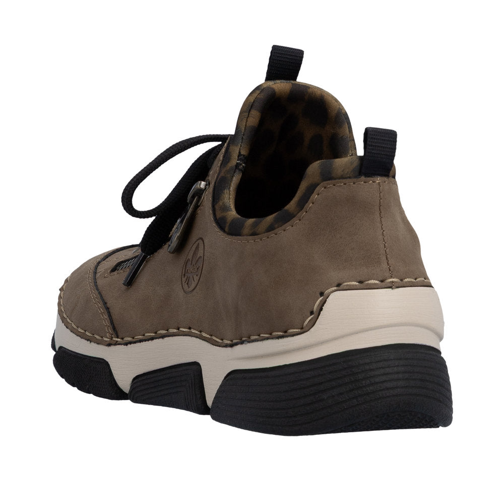 Rieker 45973-24 Angela Wood/Leo-Braun Shoe