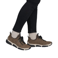 Rieker 45973-24 Angela Wood/Leo-Braun Shoe