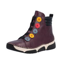 Rieker 45977-30 Angela Brombeer/Royal Boot