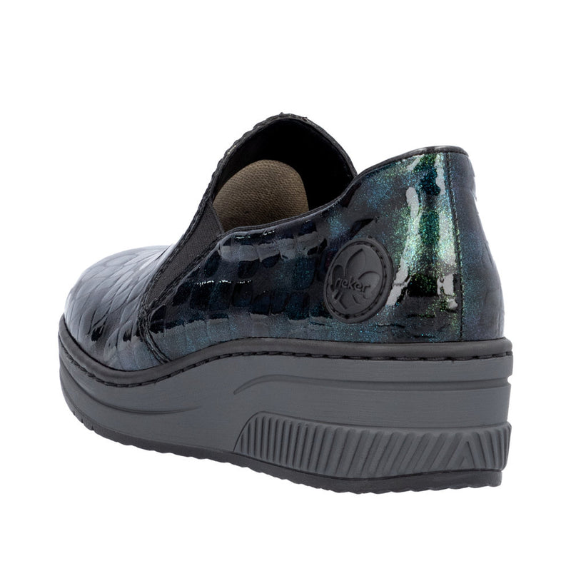 Rieker 48752-92 Blue/Green Shoe