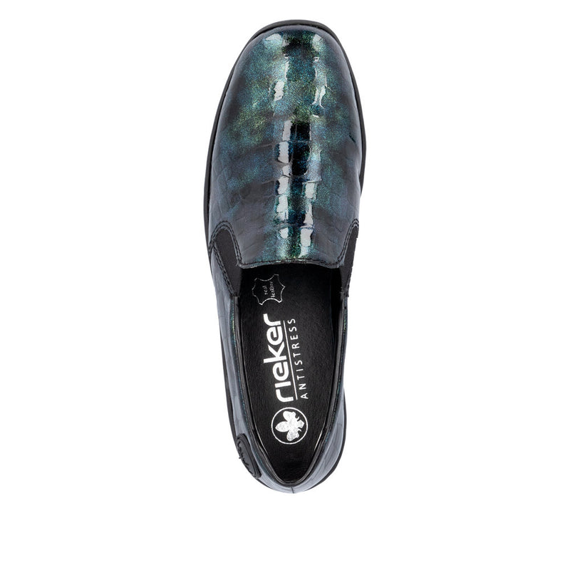 Rieker 48752-92 Blue/Green Shoe