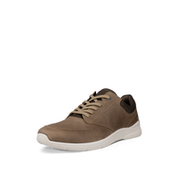 Ecco Irving M Low Lace Nutmeg Brown/Dark Clay Shoe - 51173461565
