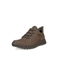 Ecco Gruuv Mens Dark Clay Brown Shoes 525224 02559