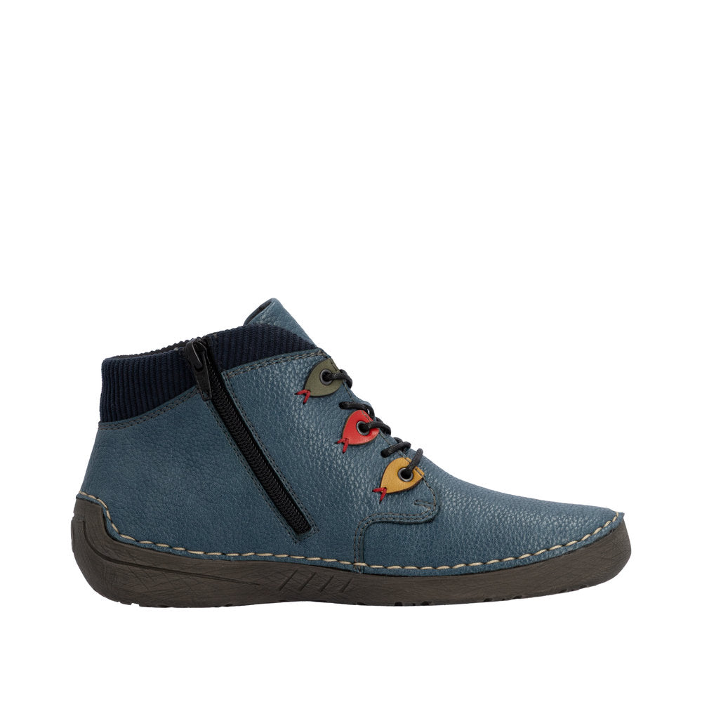 Rieker 52544-14 Angela Royal/Miele Boot