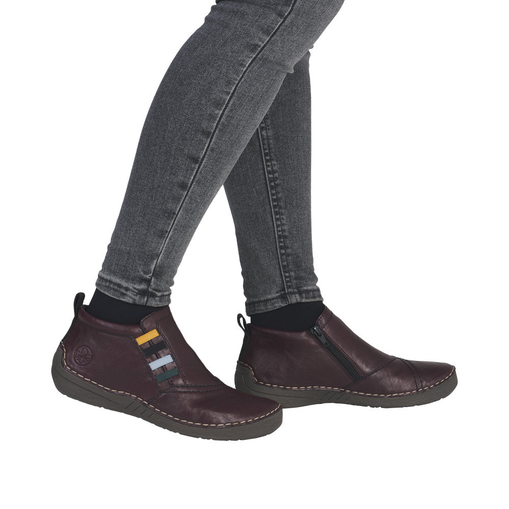 Rieker 52584-30 Angela Brombeer Boot