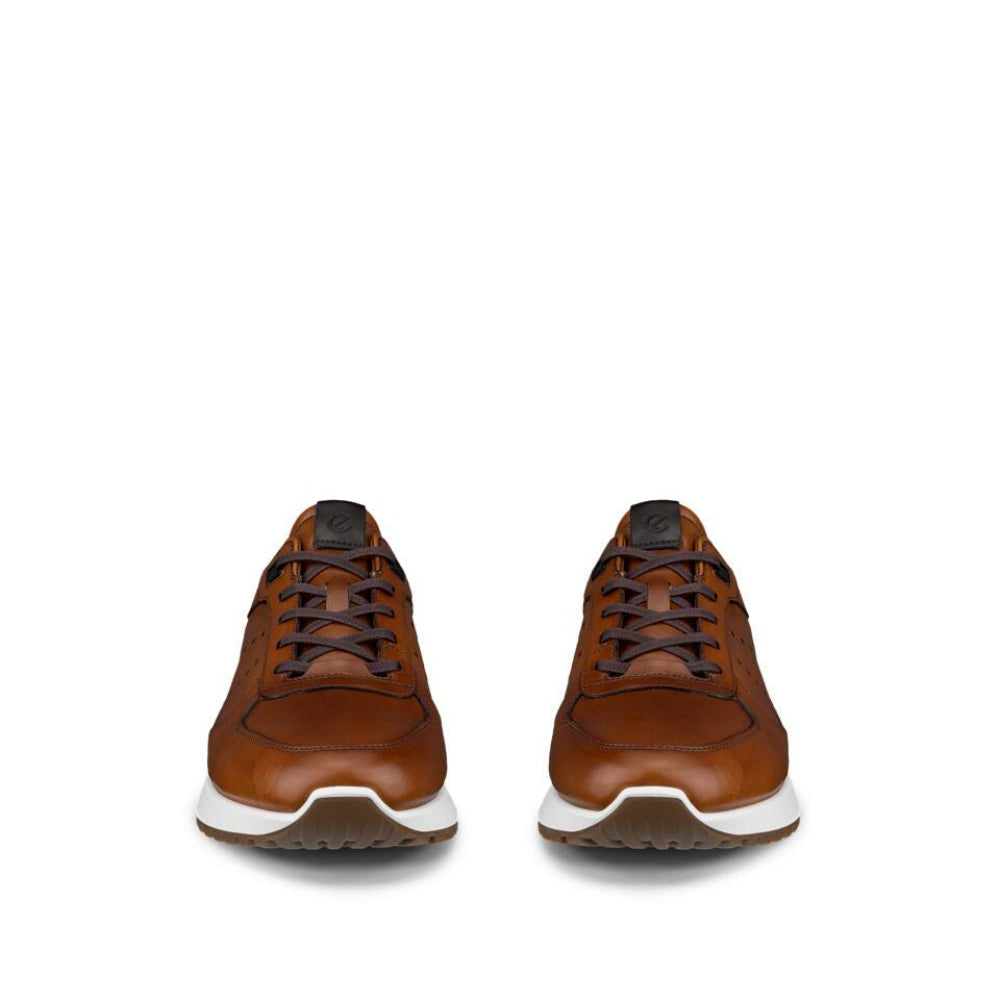 Ecco Astir Neo Saddle/Cocoa Brown Dress Sneaker - 53492461936