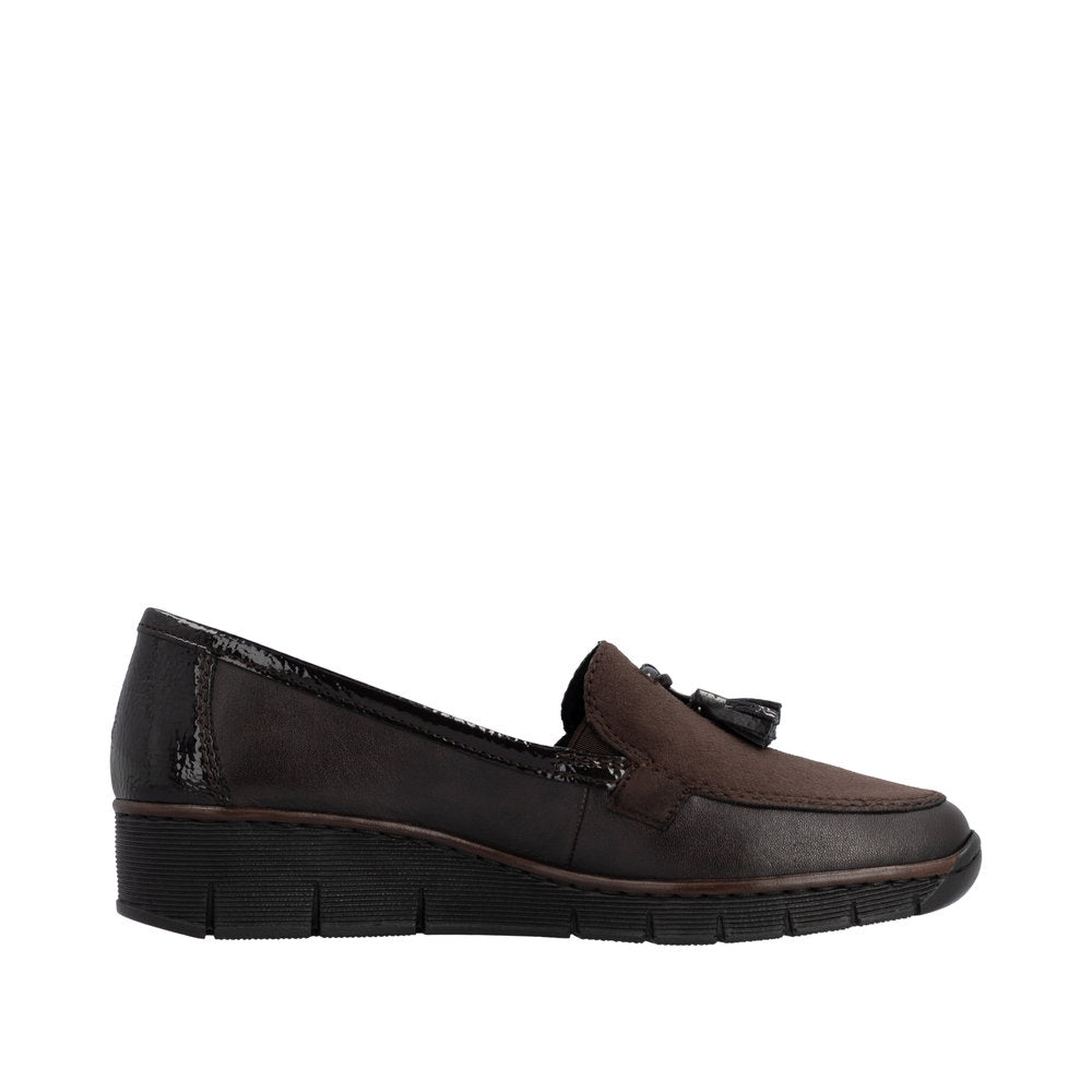 Rieker 53771-25 Doris Mokka/Espresso Shoe