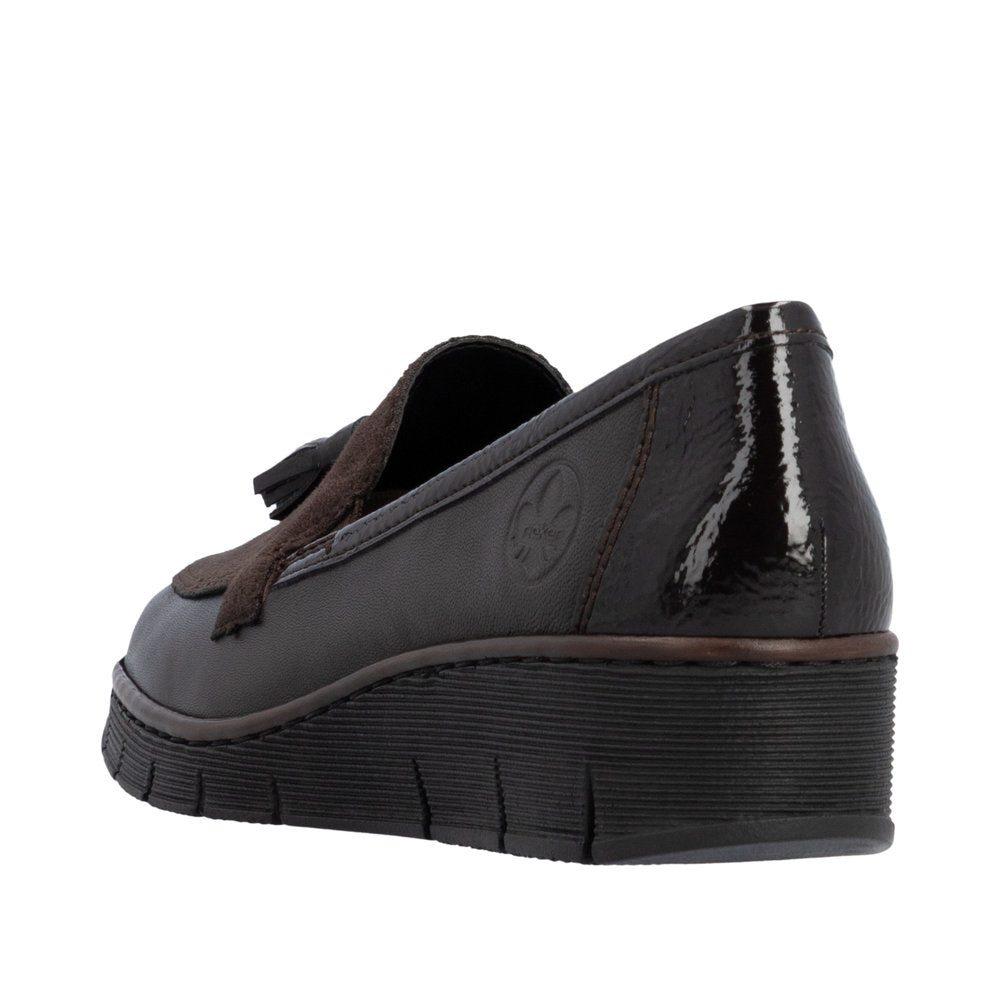 Rieker 53771-25 Doris Mokka/Espresso Shoe