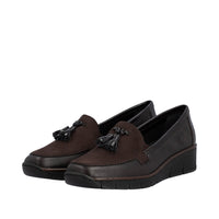 Rieker 53771-25 Doris Mokka/Espresso Shoe