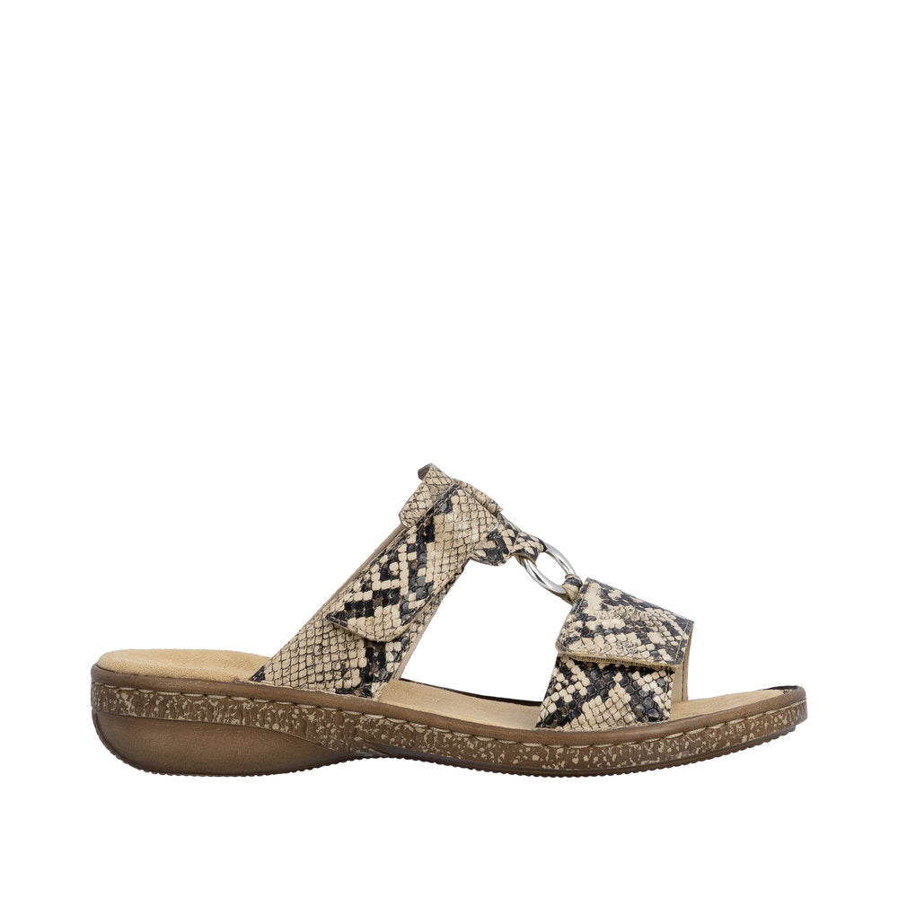 Rieker 628P9-20 Regina Beige Sandal