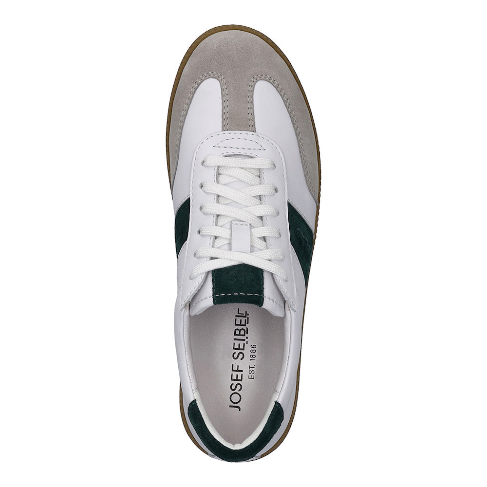 Josef Seibel Joleen 01 Weiss-Smaragd Sneaker