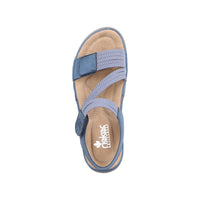 Rieker 64870-14 Blue Vegan RiekerLite Sandal