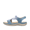 Rieker 64870-14 Blue Vegan RiekerLite Sandal