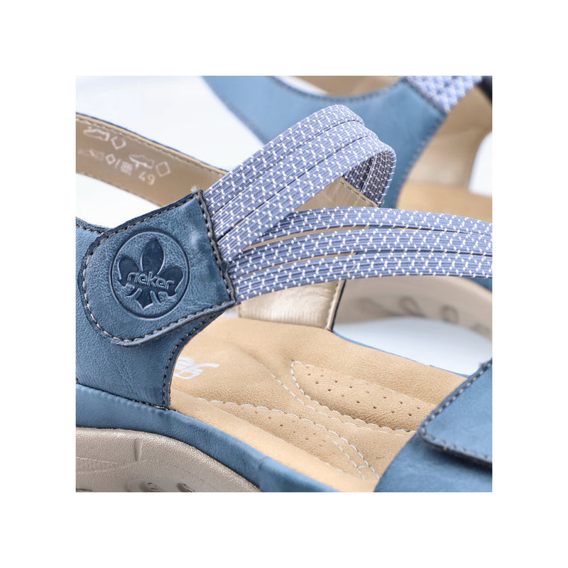 Rieker 64870-14 Blue Vegan RiekerLite Sandal