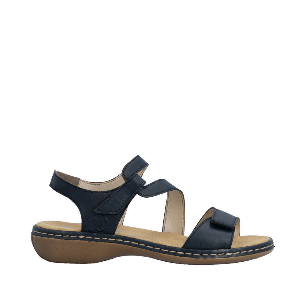 Rieker 659C7-16 Regina Navy Sandal