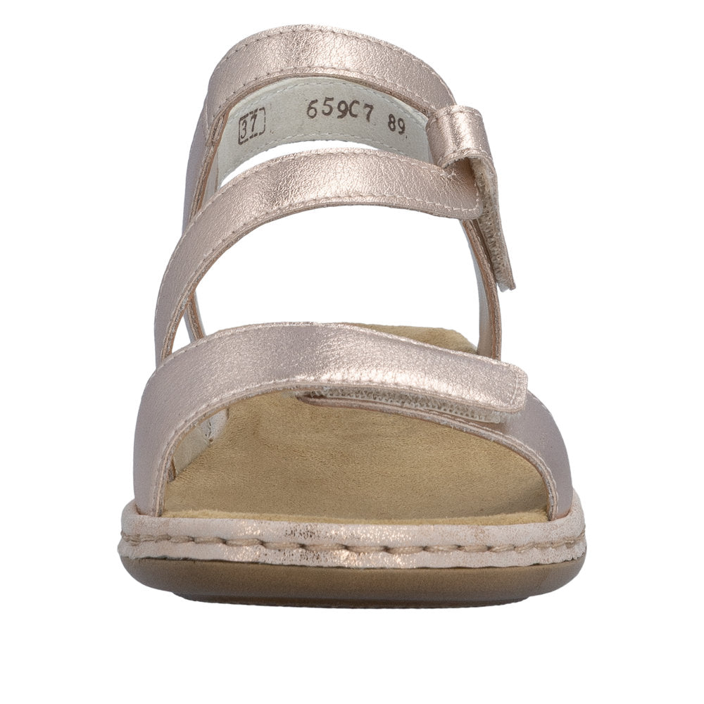 Rieker 659C7-89 Regina Beige Sandal