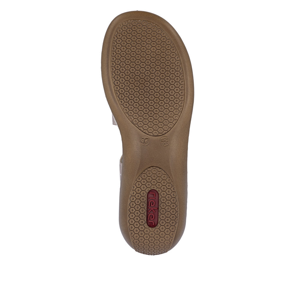 Rieker 659C7-89 Regina Beige Sandal
